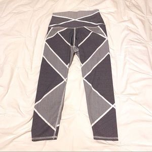 Evolution and Creation Grey and White Leggings